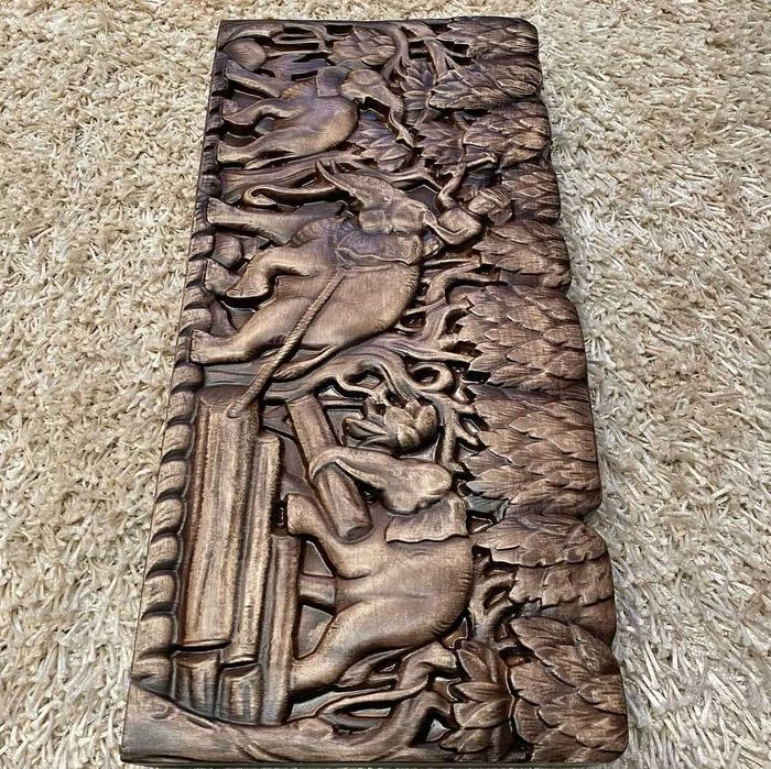 Шахи та Нарди із натурального дерева на подарунок