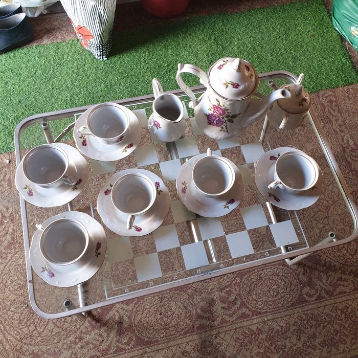 Porcelana Wloclawek serwis do kawy