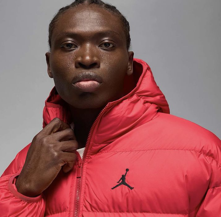Air Jordan Essential Puffer Jacket Red