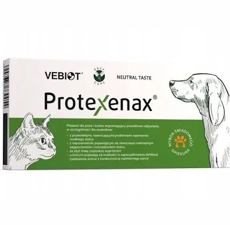 ProteXenax dla kota / psa - 8 kapsułek (9. z naderwanym sreberkiem)