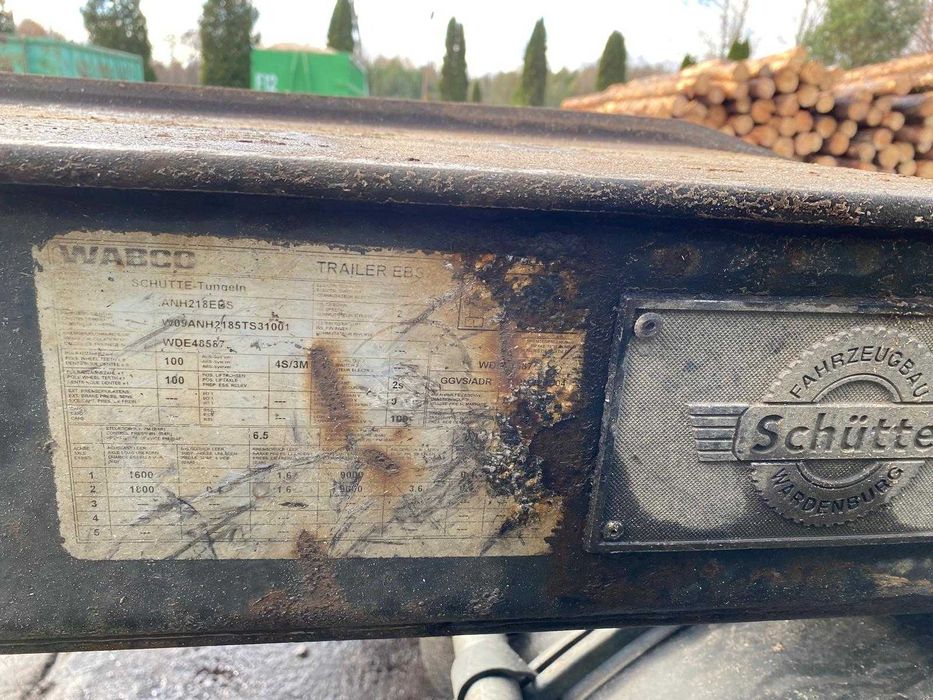 Przyczepa do Hakowca Schutte
