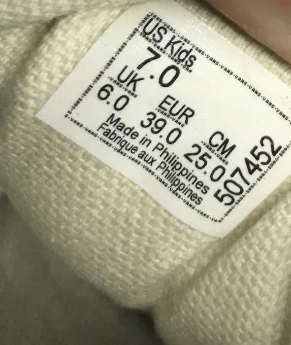 VANS r.39 oryginalne buty damskie/młodzieżowe
