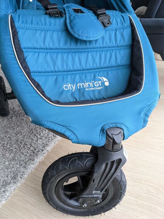 Wózek spacerowy Baby Jogger Citi mini GT, trójkołowy, turkusowy/teal