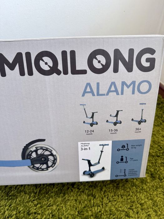 Самокат біговел 3в1 Miqilong Alamo