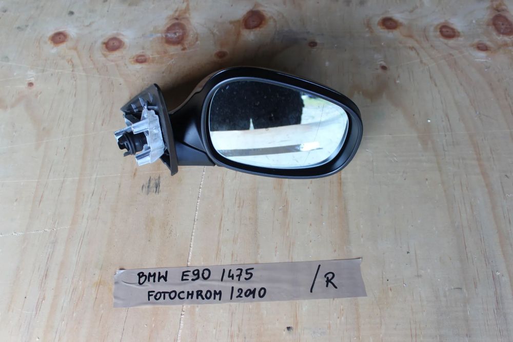 LUSTERKO PRAWE BMW E90 E91 FOTOCHROM LCI 5 PIN EU 475 2010