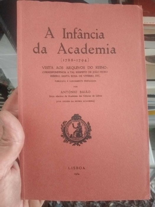A Infância da Academia — António Baião | Academia das Ciências, 1934