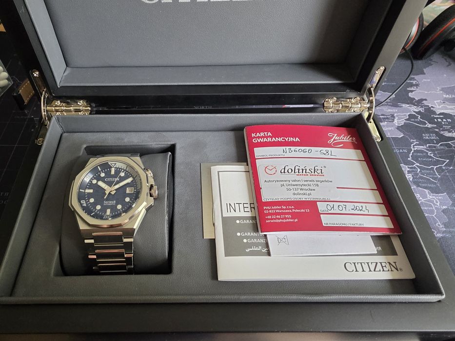 Citizen Series 8 890 NB6060-58L – automatyczny zegarek klasy premium