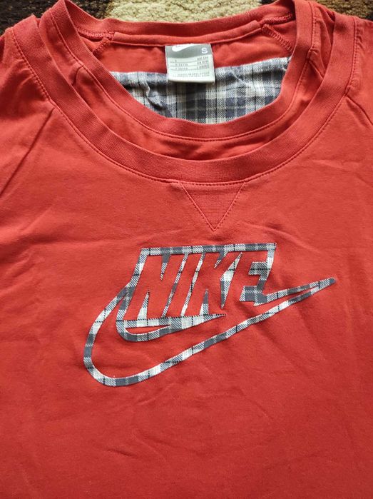NIKE, t - shirt, pomarańczowy S