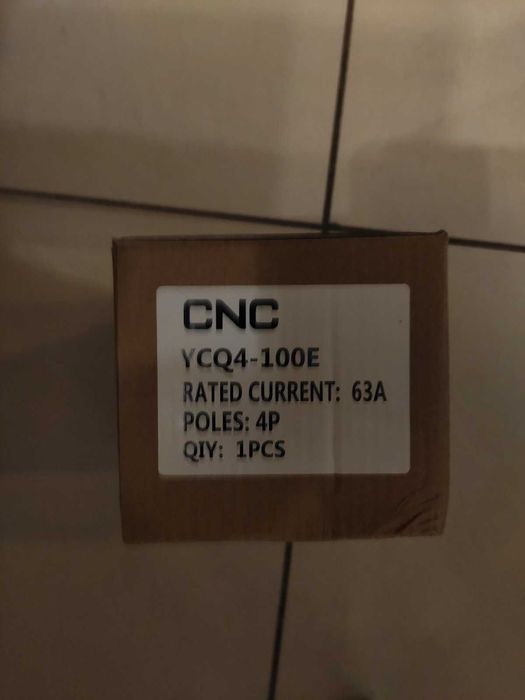 Автомат Ввода резерва АВР 4п 125А  TOMZN