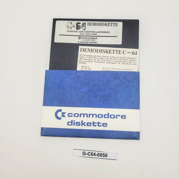 Demodiskette C=64 Commodore 64 (C64)