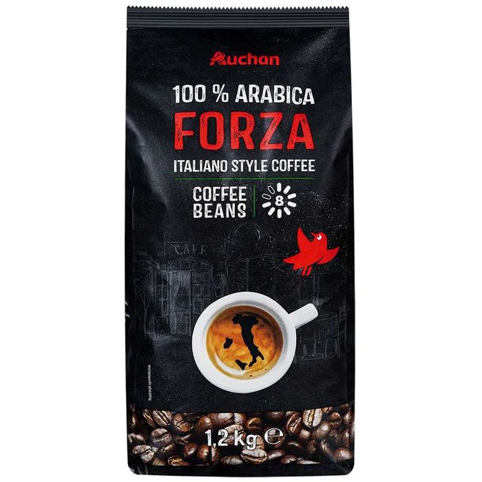 Kawa ziarnista Italiano Barista Forza 1,2 kg AUCHAN