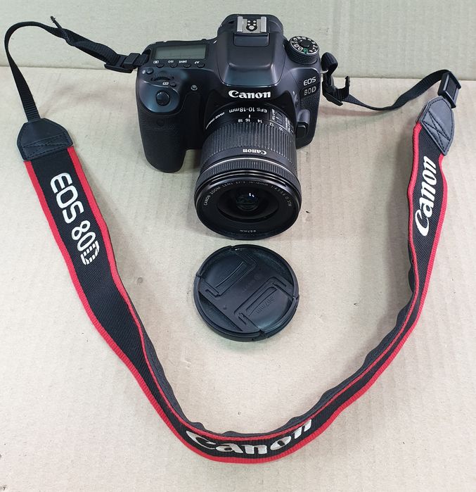Камера Canon EQS 80D , обьектив Canon 10-18 mm.