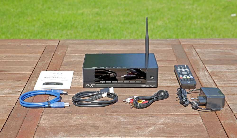 Медіаплеєр iNeXT HD1 WiFi з жорстким диском Samsung 1 ТБ