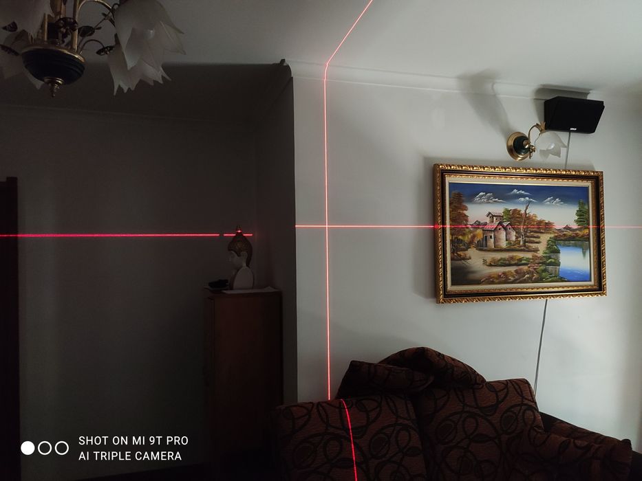 Nível laser duas linhas