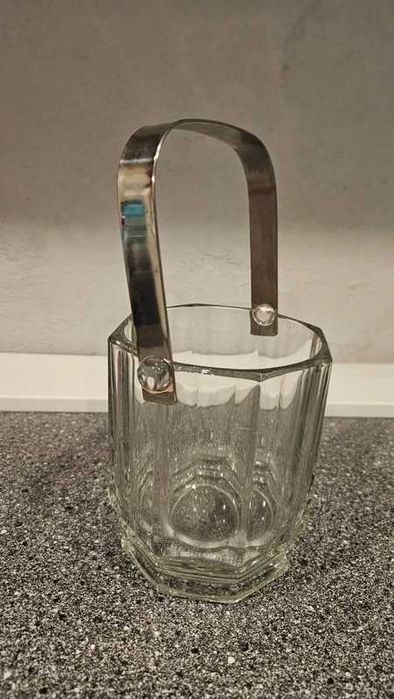 Wiaderko szklane do serwowania kostek lodu H&M Home