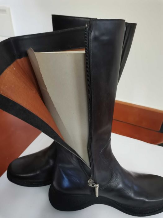 Botas para mulher todas em pele - Infanta Made in Portugal