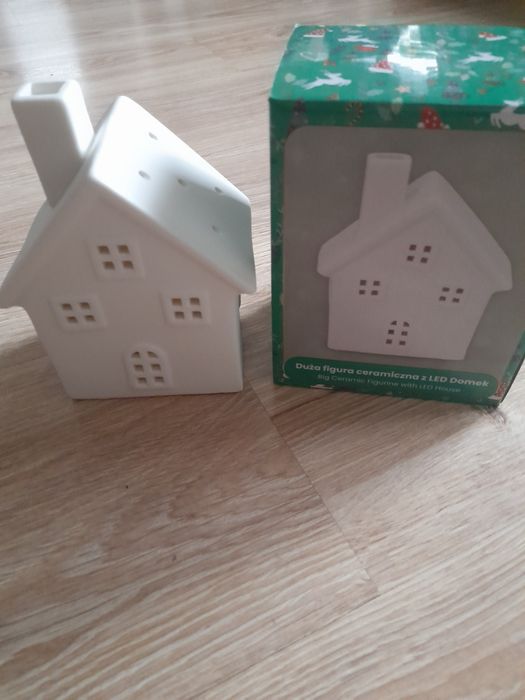 Domek led dekoracje ozdoby świąteczne