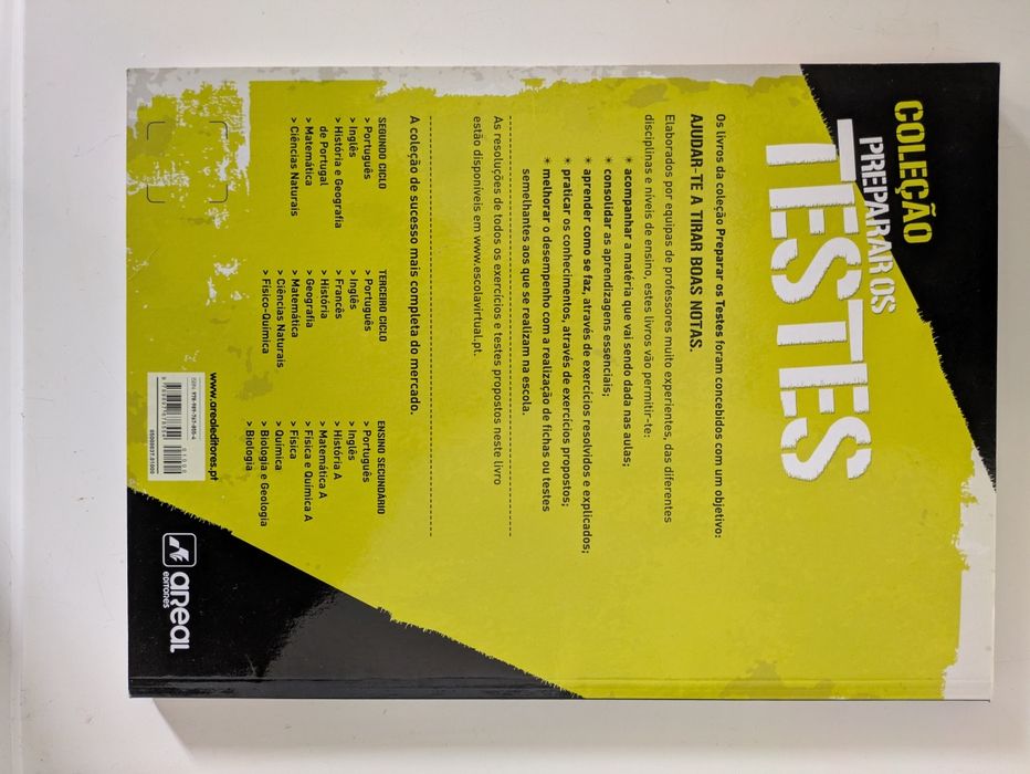 Livro Preparar os Testes Matemática 7 
Novo