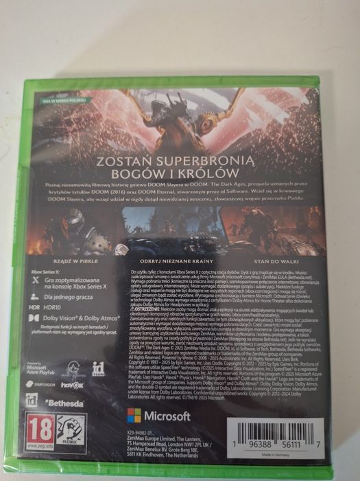 Doom The Dark Ages Xbox Series X