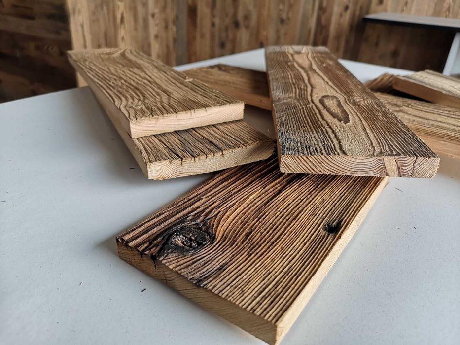 Naturalne stare drewno na ścianę sufit Deski rustykalne Dekoracyjne