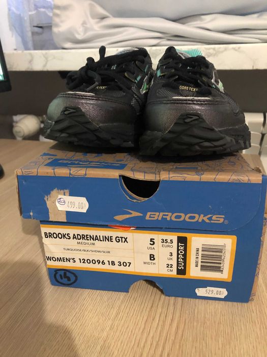 Buty do Biegania Damskie Sportowe BROOKS Adrenaline Gtx 35,5 EU