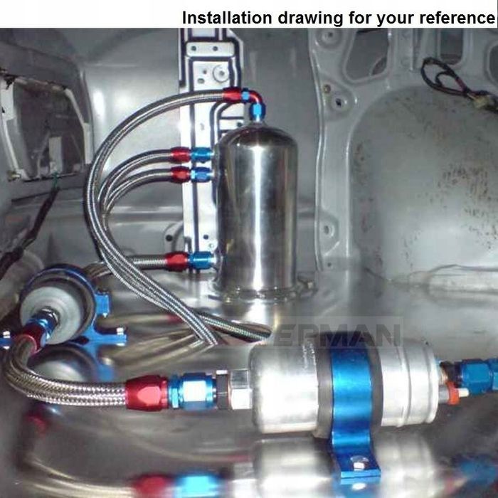 Pompa Paliwa Epman Hp 044 Czarna Walbro Bosch E85