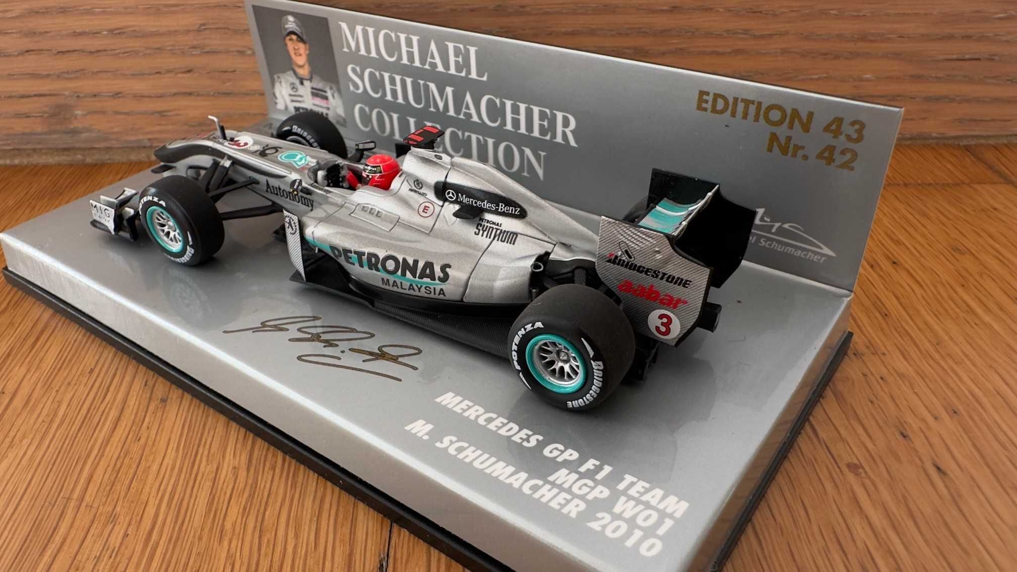 Maquette Formule 1 : Model-Set : Mercedes-Benz GP W01