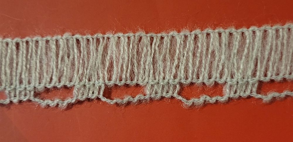 Taśma pasmanteryjna 30mx3cm dzianinowa szara do obszywania