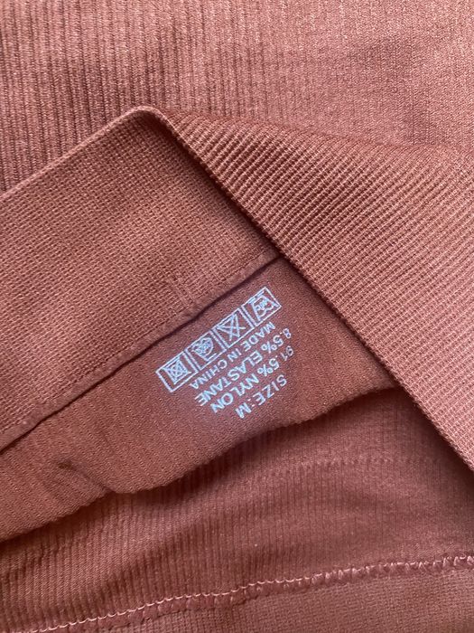 Спортивний топ, бра теракотового кольору