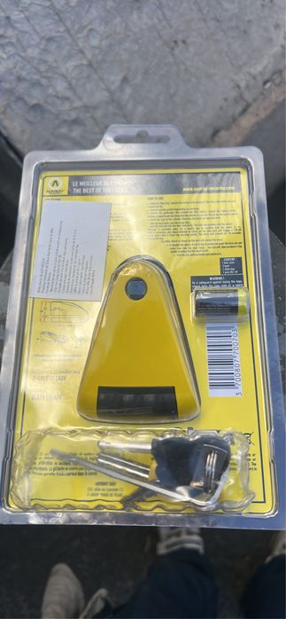 Cadeado de disco mota