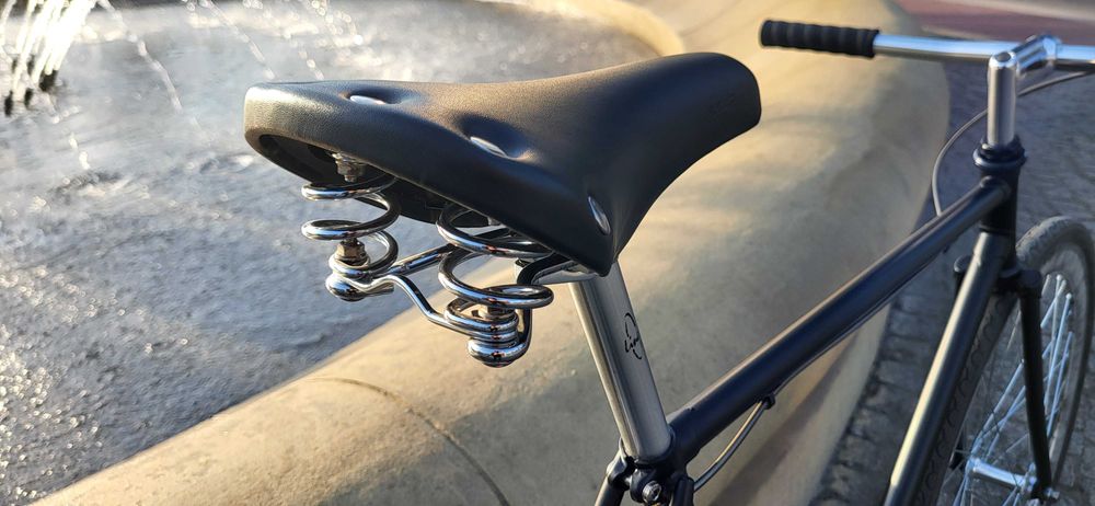 Rower custom UNIKAT CZYT. OPIS retro miejski szosa singlespeed vintage ...