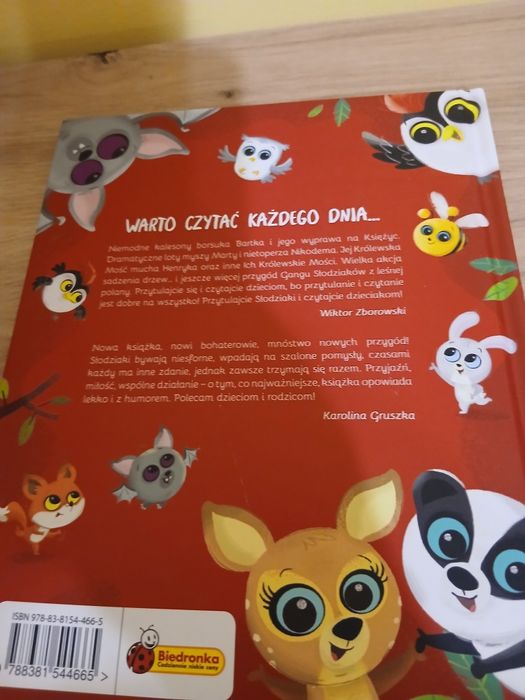 Książka Gang słodziaków czytaj codziennie przyjaciele mogą wiele