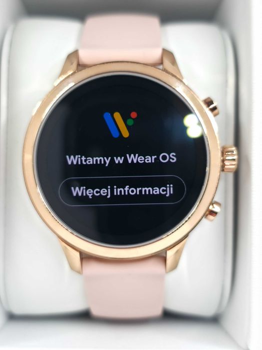 Zegarek Michael Kors Access Runway Smartwatch różowe Złoto.