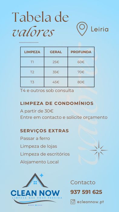Serviço de Limpeza
