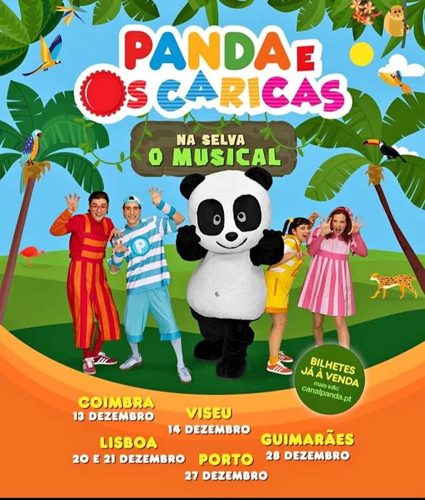 Bilhetes Festival Panda e os Caricas 60€