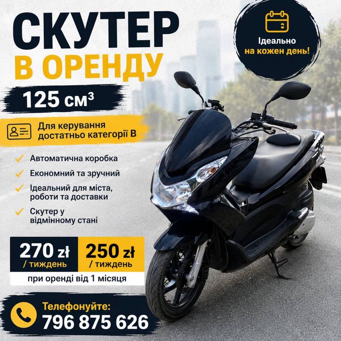 Honda pcx Wynajm