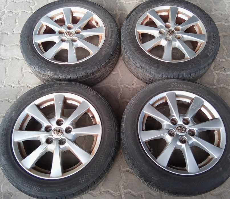 Jantes Toyota R17 Com Pneus 215/55 Furação 5X114.3