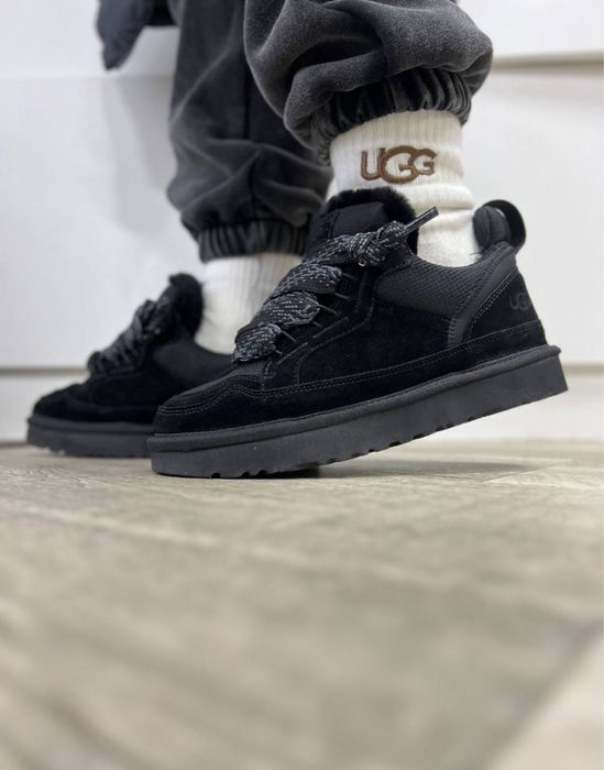 ‼️РОЗПРОДАЖ‼️Кросівки UGG Lowmel / уги угі угг кеди ловмел чорні