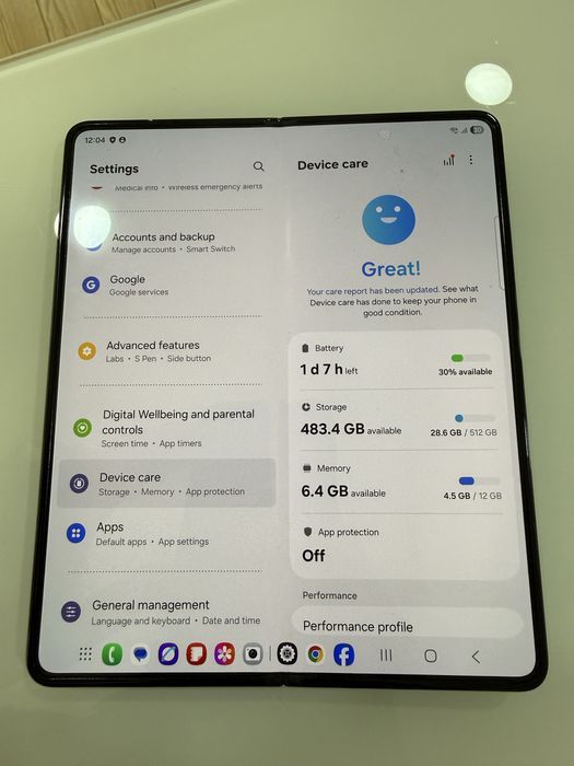 Samsung  Z Fold 5 12/512