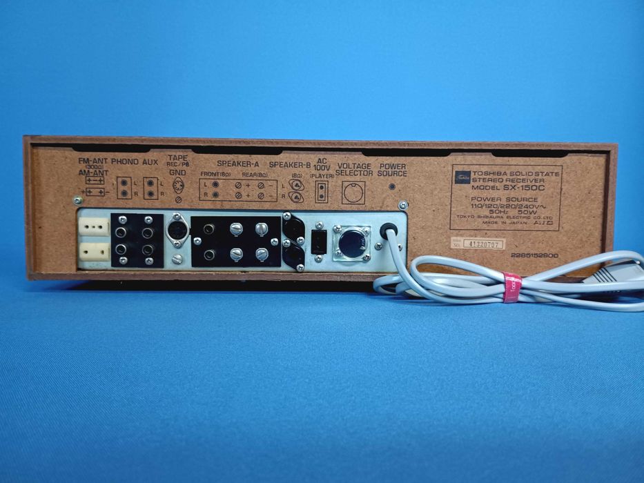 receiver TOSHIBA SX-150C + colunas TOSHIBA