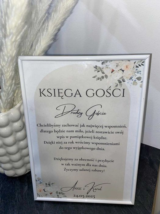 Instrukcja do Księgi Gości