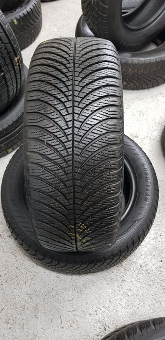 Opony Wielosezon Goodyer 2sztuki 195/55/15 Smarchowice Wielkie • OLX.pl