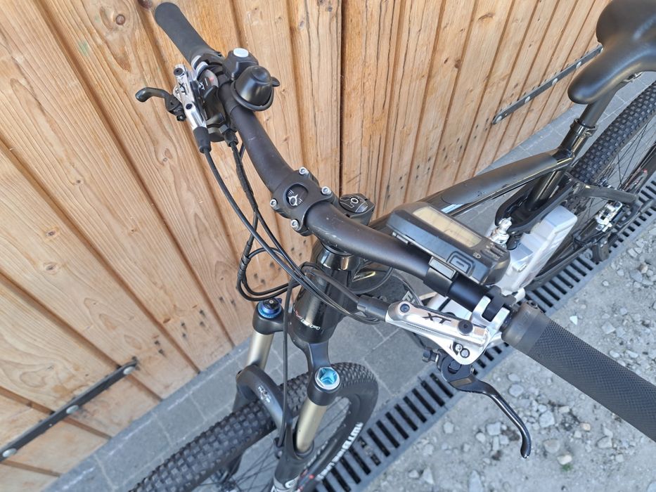 45 Rower Elektryczny FLYER Panasonic górski MTB full FOX L