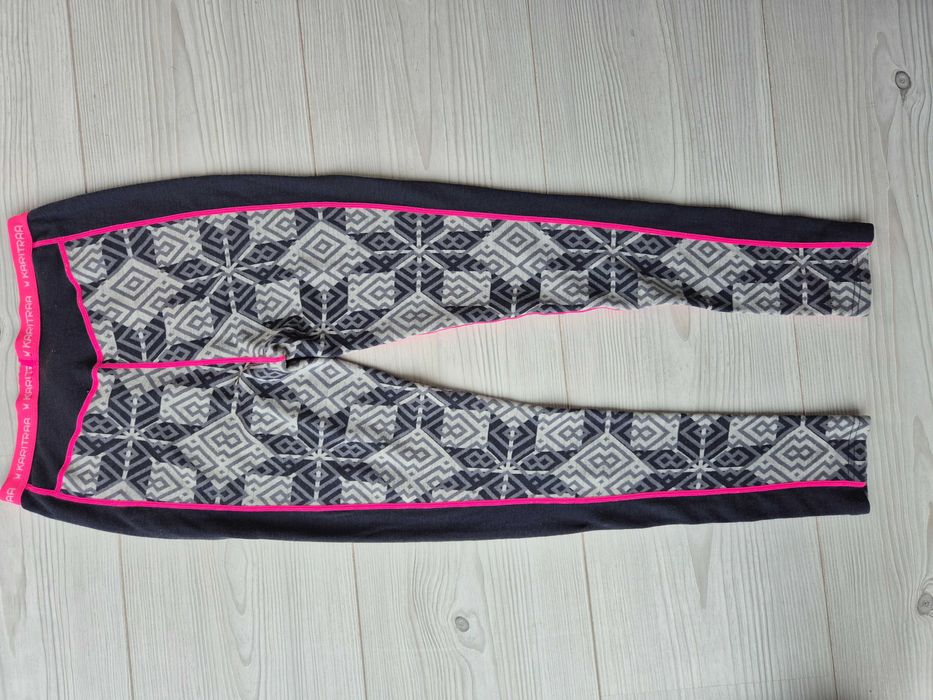 Karitraa S 100% merino wełna legginsy termiczne termoaktywne