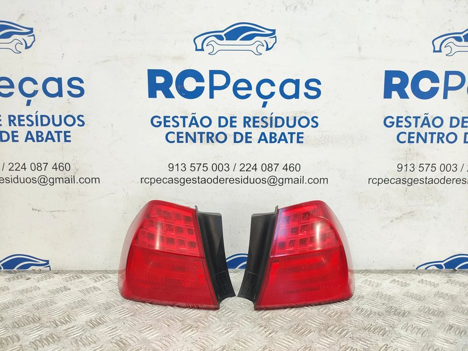 Farolins traseiros trás direito esquerdo LED originais BMW Serie 3
