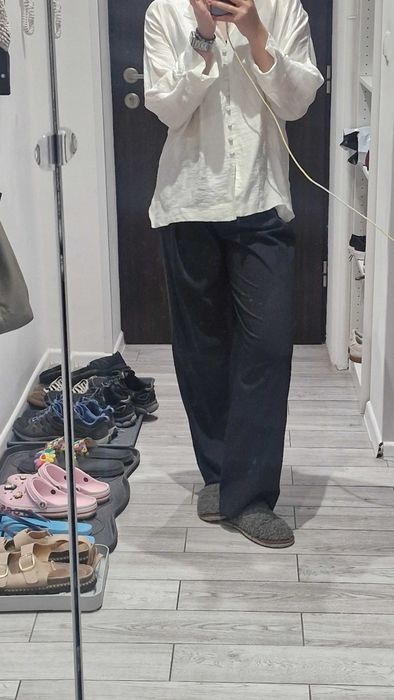 Spodnie w paski Massimo Dutti