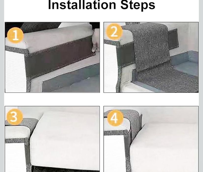 Tapete Arrangador Gatos protetor sofa