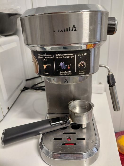 Máquina café manipulo