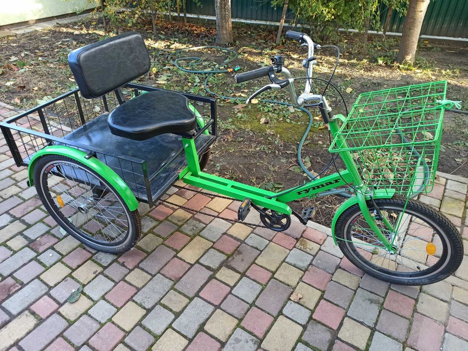 Триколісний велосипед «Атлет великий».