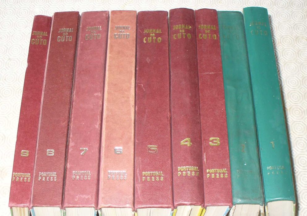 Portugal Press col completas encadernadas origem e nao enc